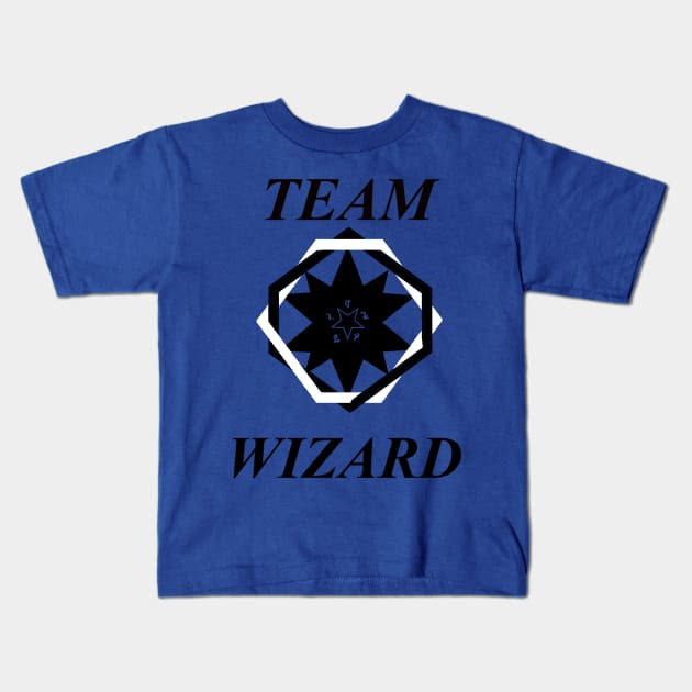 Team Wizard Kids T-Shirt by BoredisSam